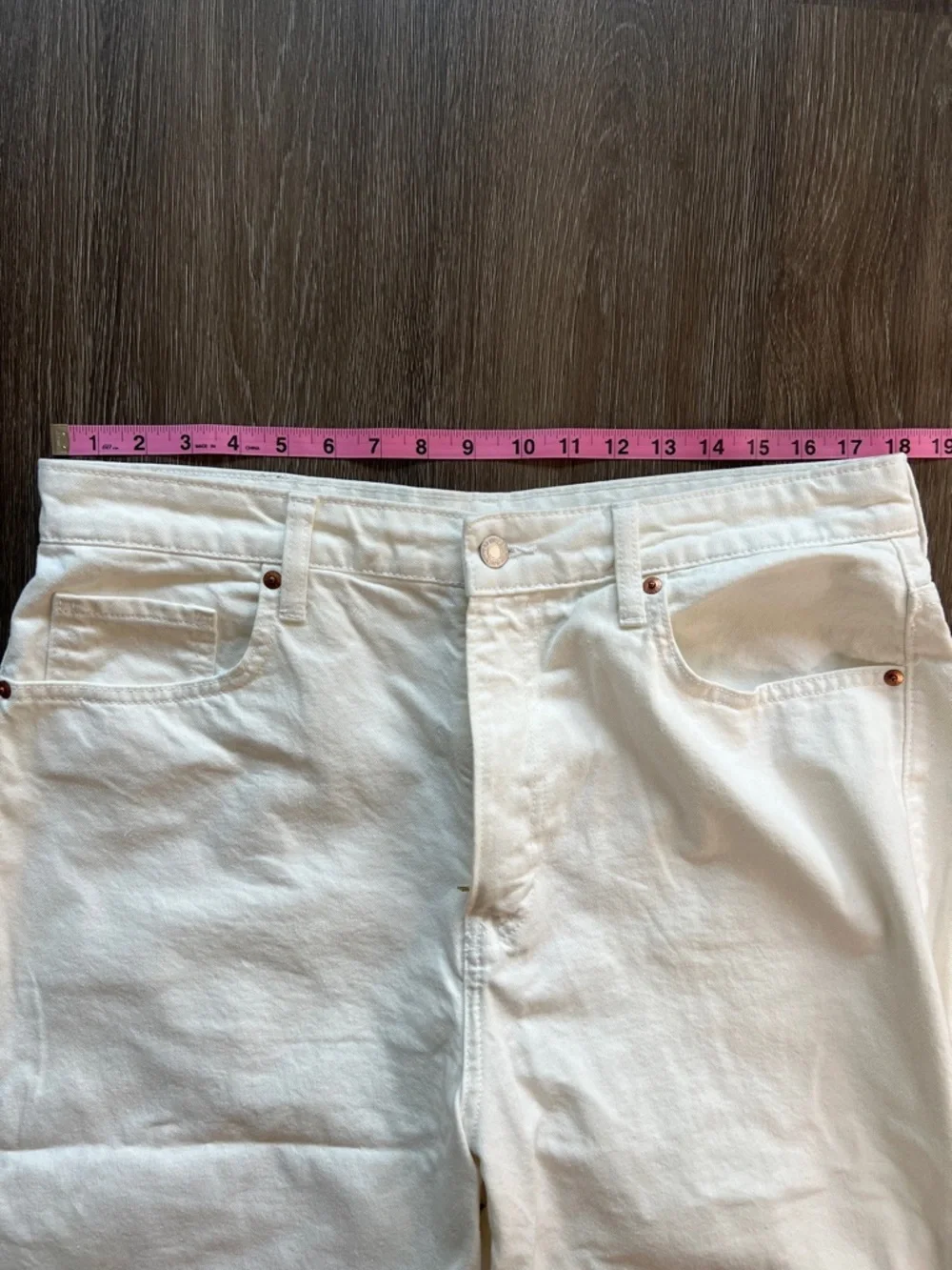 H&M &Denim High Bermuda Denim Shorts